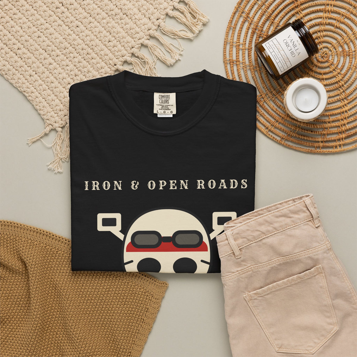 Ride or Rot Skull Tee