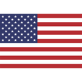 American Flag USA 12x18 Grommet Whip Flag World's Most Durable Whip Flag