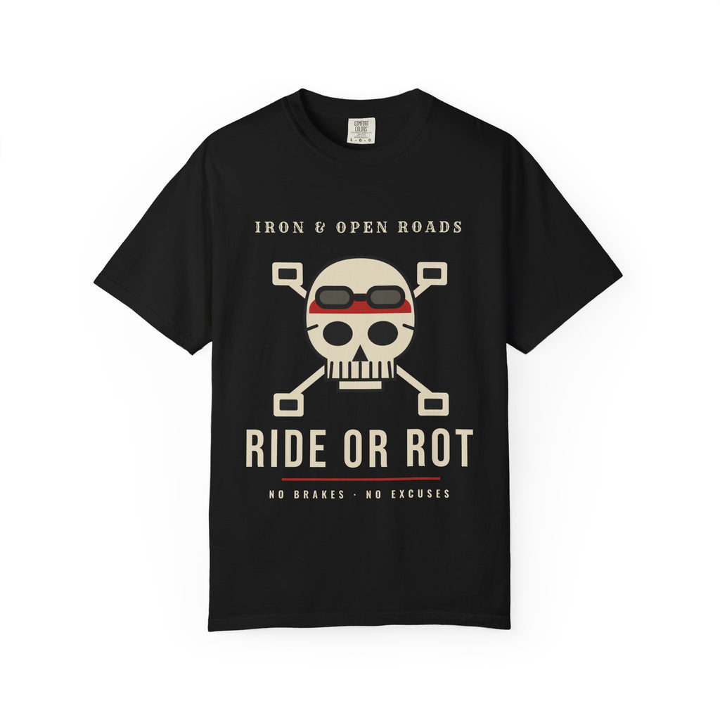 Ride or Rot Skull Tee