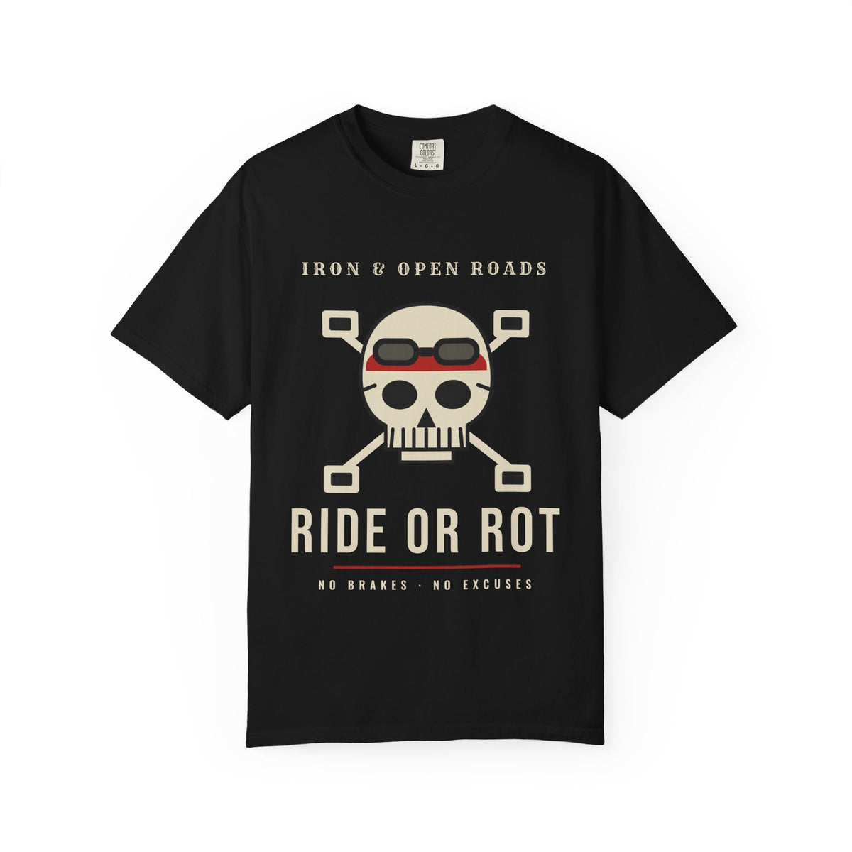 Ride or Rot Skull Tee