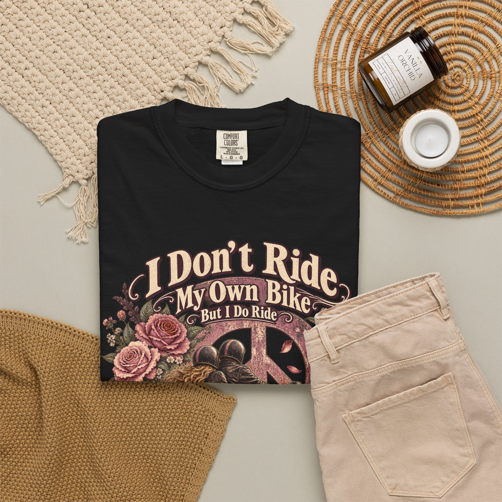 I Ride My Own Biker — Roses Tee