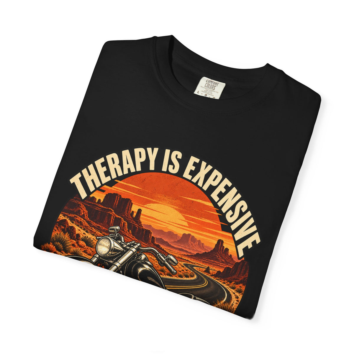 Wind Is Free — Desert Sunset Tee