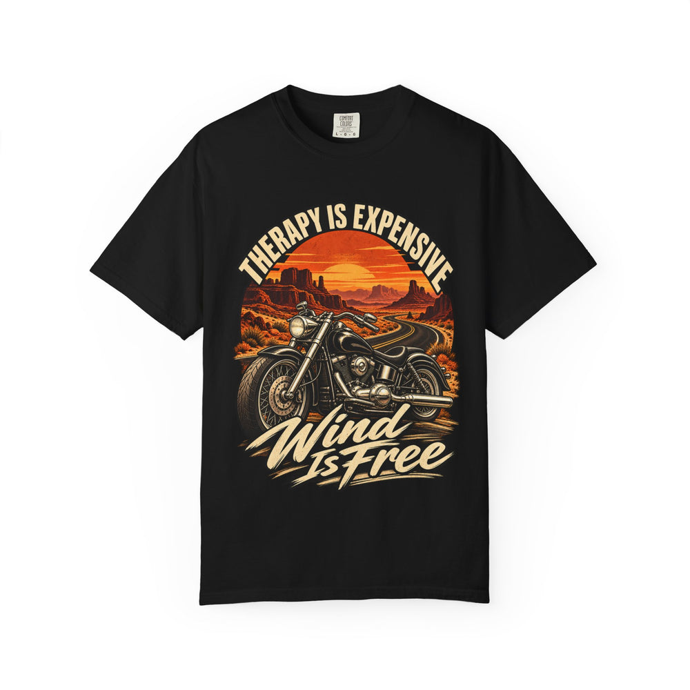 Wind Is Free — Desert Sunset Tee
