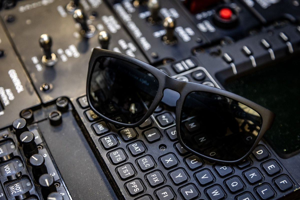 Alpha Aviator Sunglasses – Polarized, MFD Compatible