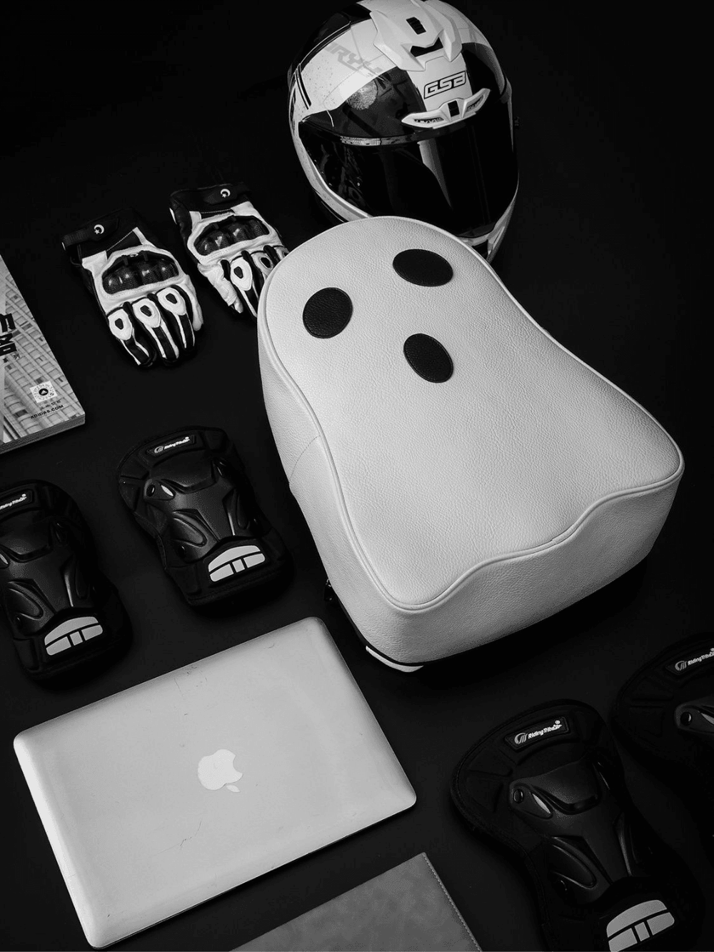 Moon Darkside™ Ghost Motorcycle Backpack/Helmet Bag